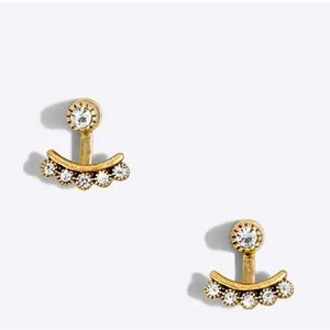 J CREW FACTORY FRONT BACK EARRING